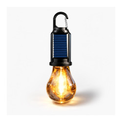 Solar Hanging LED Bulb Tent Lights with USB Cable